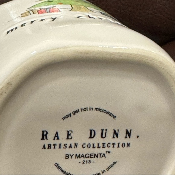 Rae Dunn Merry Christmas Watercolor Christmas Tree with Gifts Ceramic Mug - Picture 6 of 6